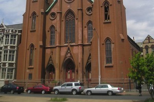 AIDS agency blocked from demolishing church