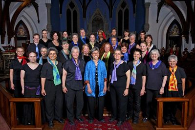 Women’s choir strives for social justice through music, art