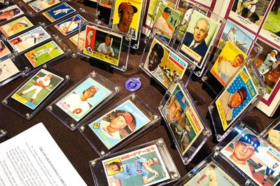 Gay collector’s cards on display at Phils stadium