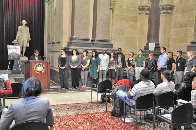 City Hall recognizes LGBT homeless youth