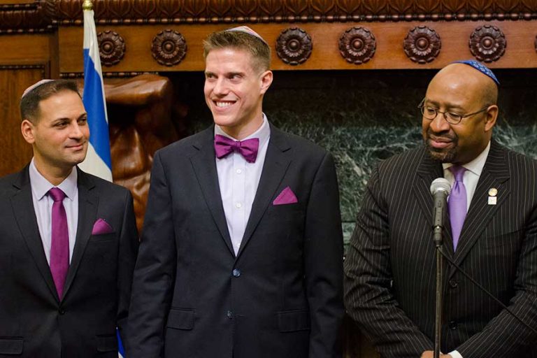 Nutter officiates dignitary’s same-sex wedding