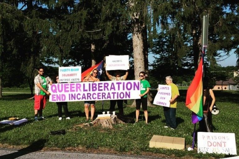Local orgs protest LGBT detainee conditions