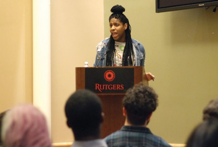 Unapologetically different at Rutgers University-Camden for the International Transgender Day of Visibility