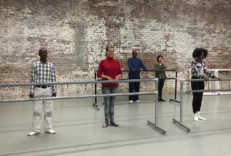 People living with HIV go behind the scenes at ballet