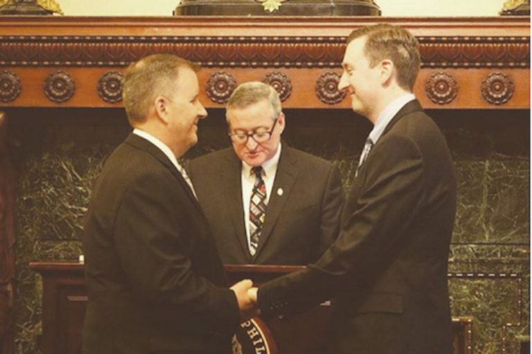 Married by the mayor: Kenney’s first time officiating wedding is for same-sex couple