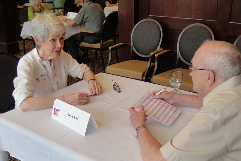 Students organize speed-friending brunch for older adults