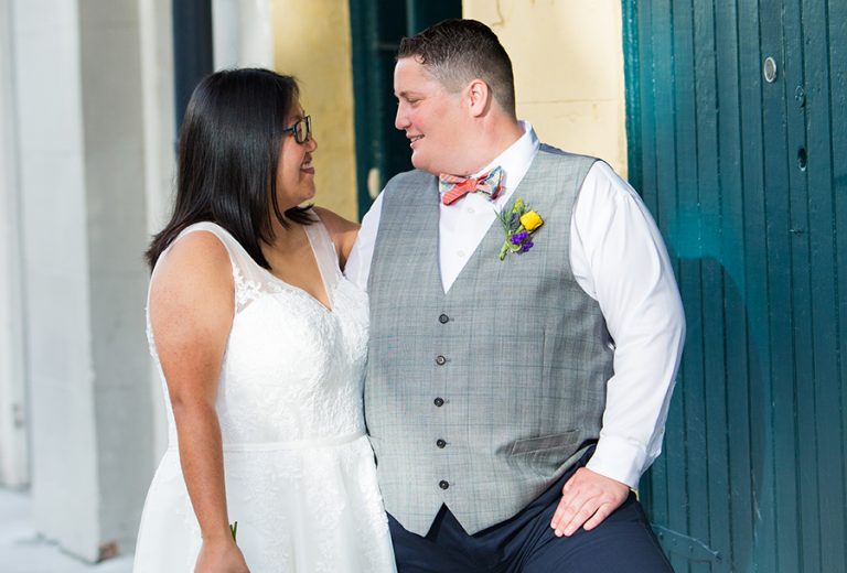 Philly couple has winning New Orleans wedding