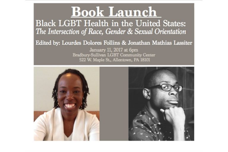 Book on black LGBT health launches at Allentown center