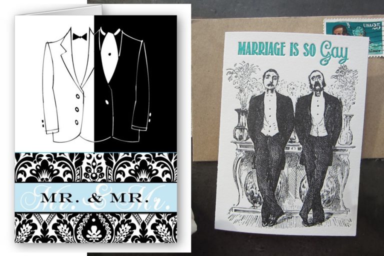 Searching high and low for LGBT wedding gifts