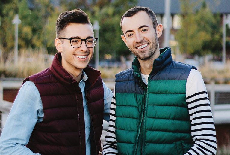 Alex Nelson and Mike Rubino, taking fashion-forward steps into the blogosphere