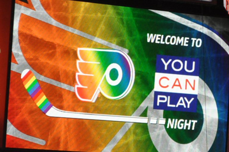 Two LGBT advocates honored by Philadelphia Flyers