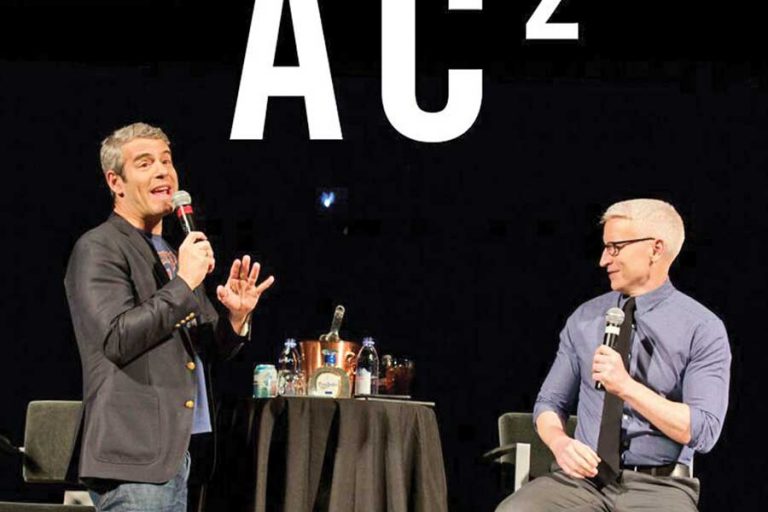 Watch what happens now with Andy Cohen and Anderson Cooper