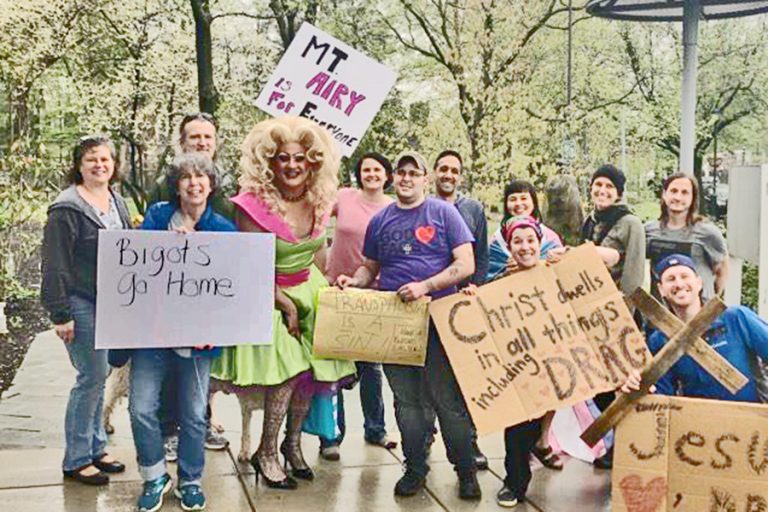 Community heads off protesters at local Drag Queen Story Time