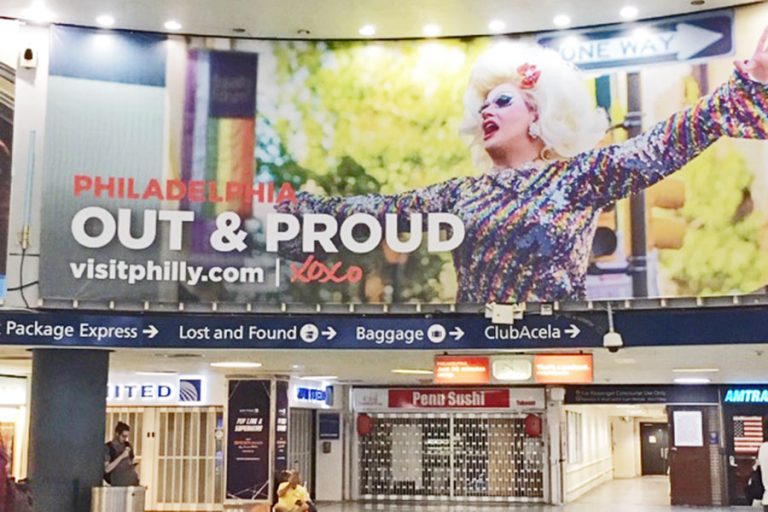 Philly Pride dominates  NYC’s Penn Station