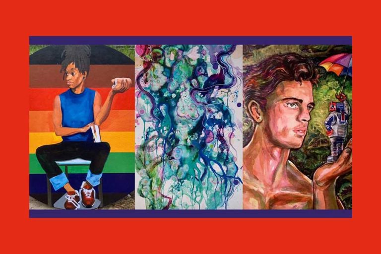 A diverse exhibit of queer-American art
