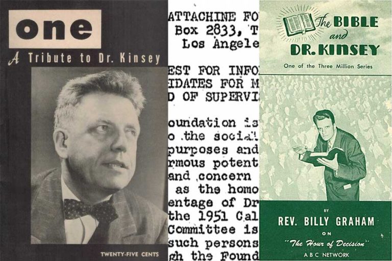 Alfred Kinsey ‘was our Stonewall.’