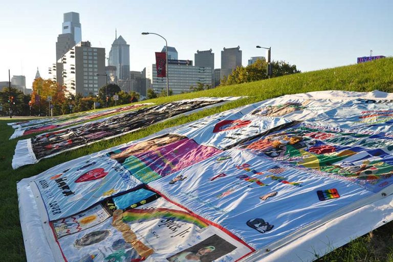 AIDS Quilt to blanket Philly for World AIDS Day