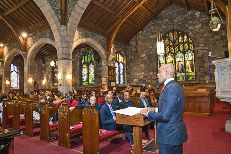 HRC president launches national interfaith tour at first Black Episcopal church in Philadelphia