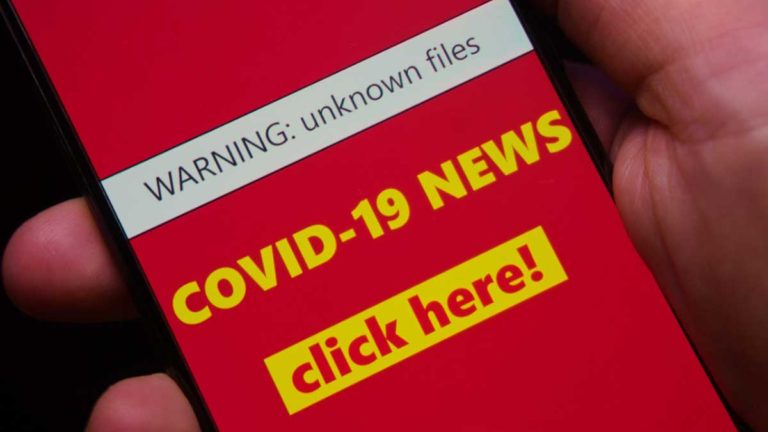 Avoiding COVID-19 scams