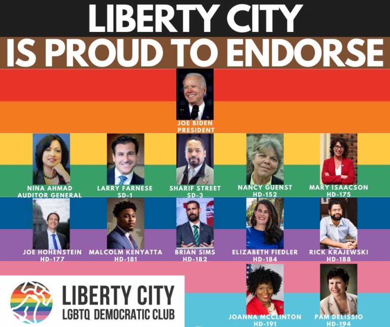 Liberty City and HRC announce 2020 Pennsylvania Democratic endorsements
