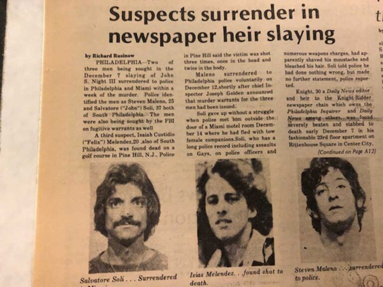 Newspaper heir’s murder made waves in 1976