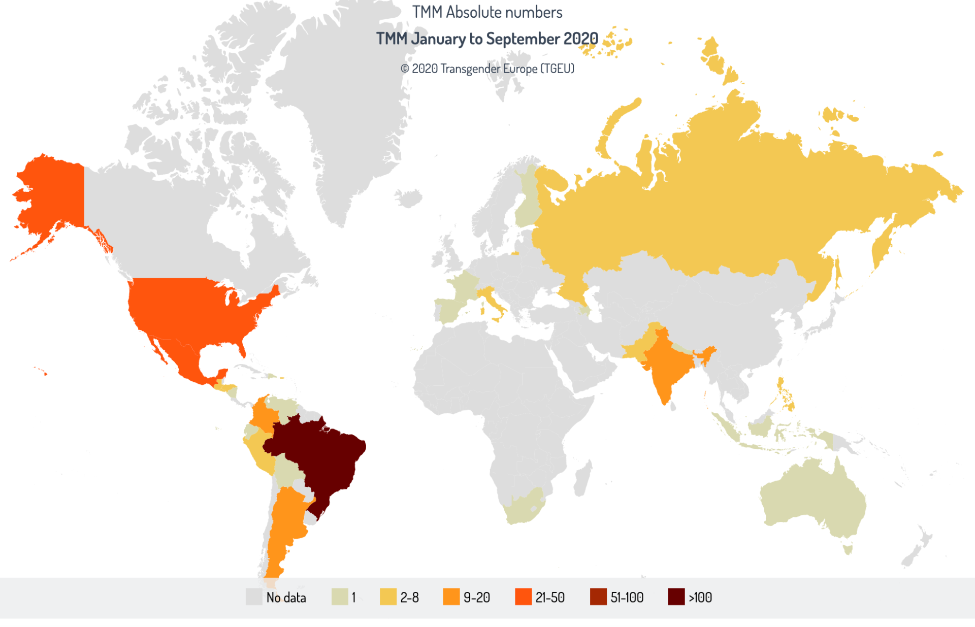 Brazil, Mexico, USA saw most trans murders in 2020 - Philadelphia Gay News