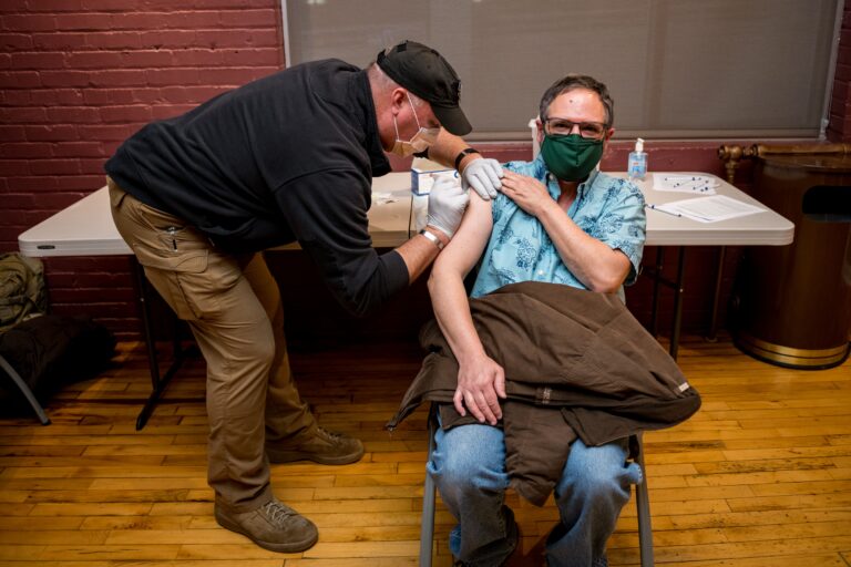 Bradbury-Sullivan Center provides comfort via pop-up vaccine clinics