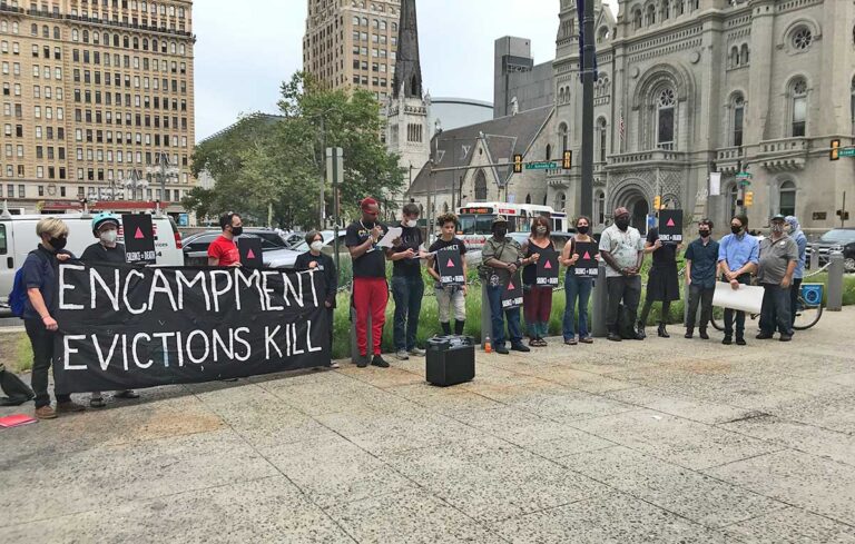 ACT UP protest ends in police violence