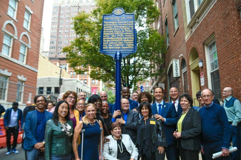 Scene In Philly: PGN’s Historical Marker Dedication