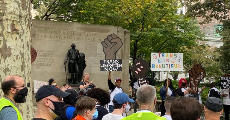 Philly’s trans community and allies come together for annual Trans March