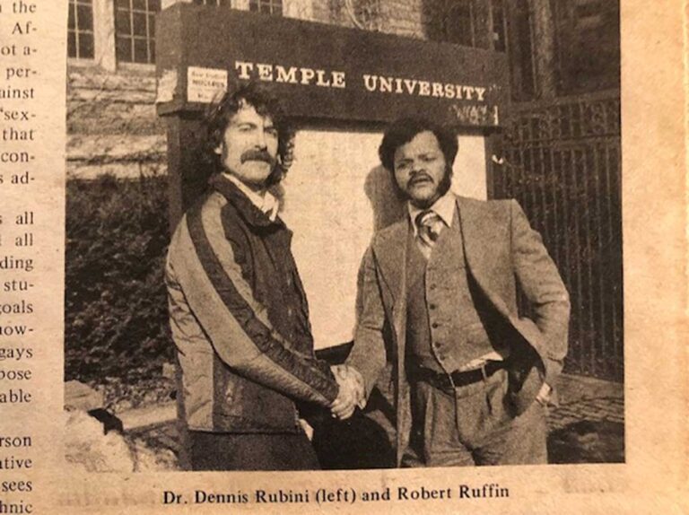 In the ‘70s, Temple University was a gay forerunner