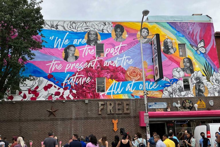 “All at Once” mural honors local Black Trans women