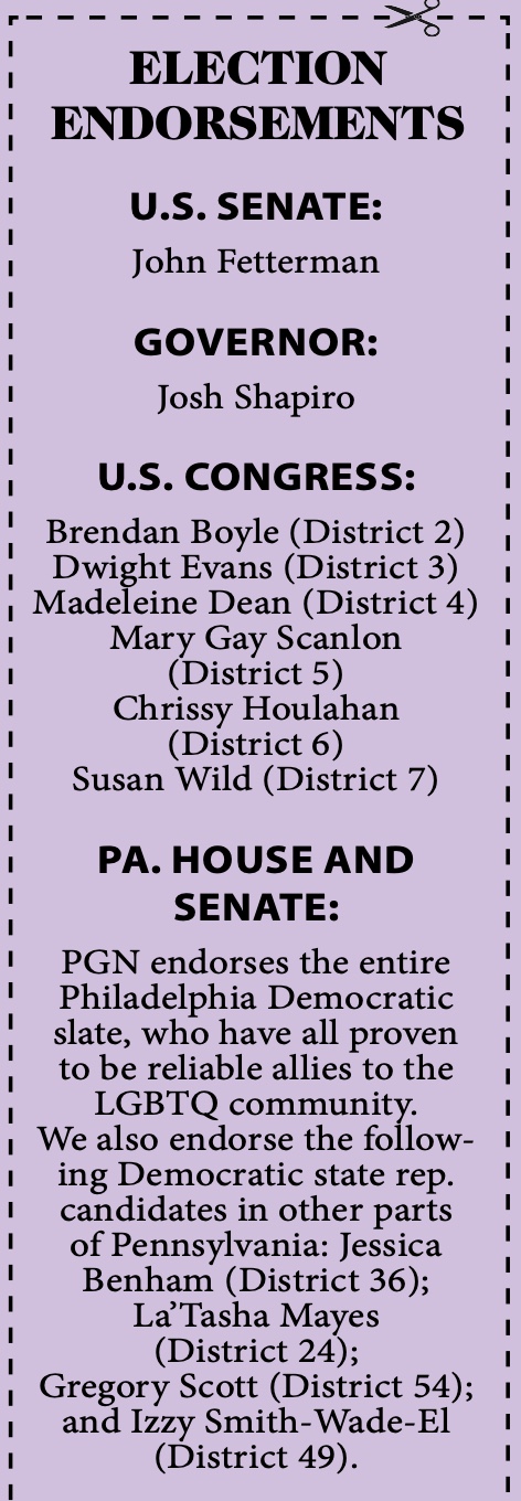 PGN’s General Election Endorsements (11/8/22)