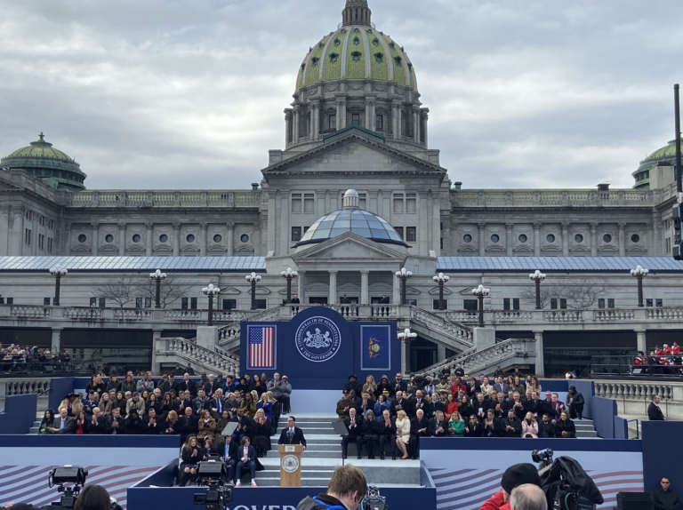 ‘Our democracy is a constant work in progress.’ Shapiro sworn in as Pa.’s 48th governor