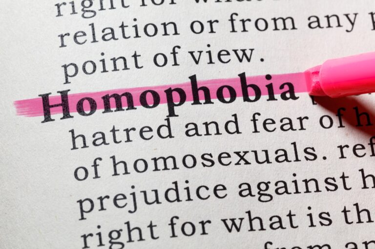How to avoid homophobia and transphobia
