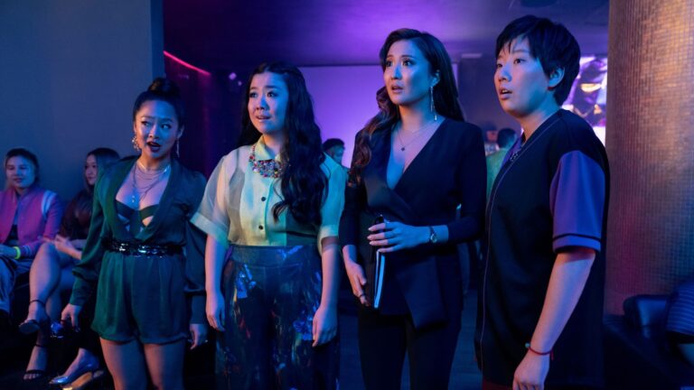 Stephanie Hsu, Sherry Cola, Ashley Park and Sabrina Wu in 'Joy Ride.'
