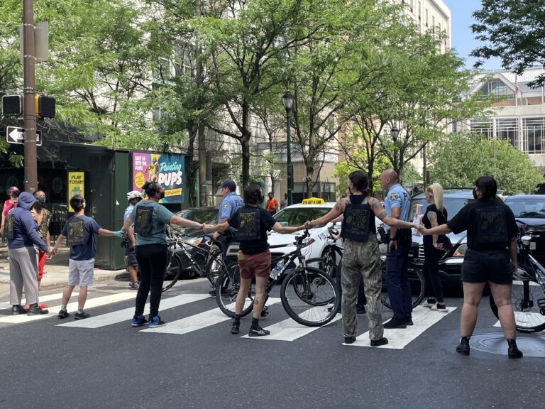 Arrests made at Moms for Liberty counter protests