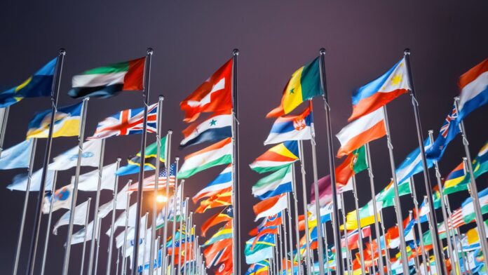World International flags