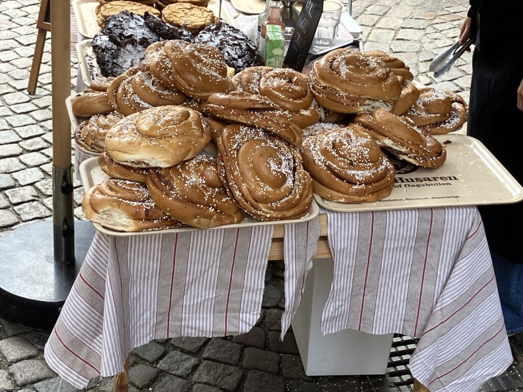 Baked goods in Gothenburg, Sweden