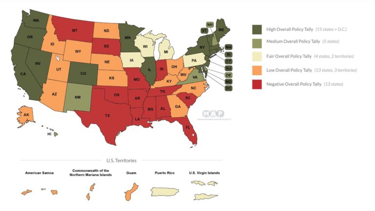 New map shows which states are least safe for LGBTQ+ people
