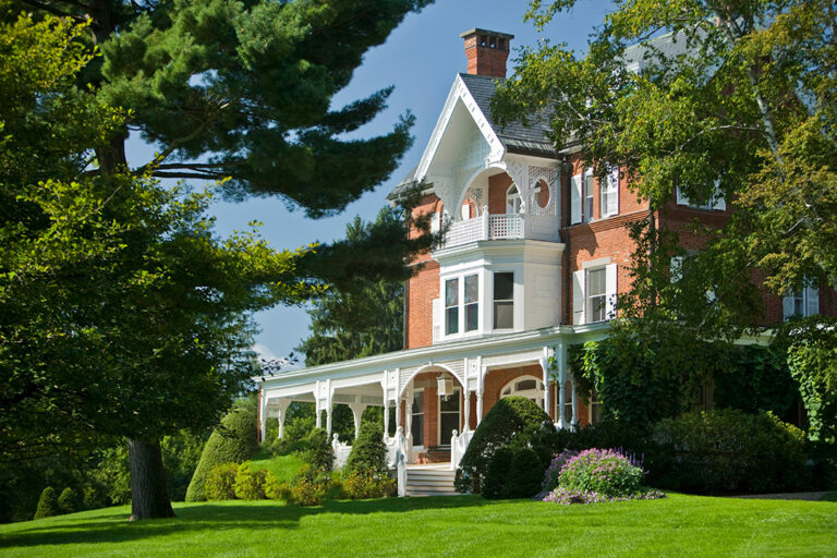 The mansion at Marsh-Billings-Rockefeller at National Historical Park.