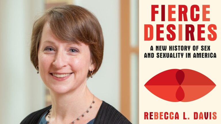 Author Rebecca L. Davis discusses sex and sexuality in America during book launch