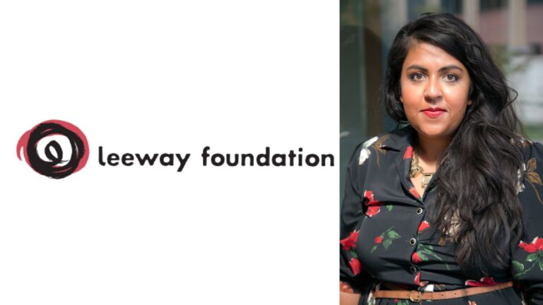 Pia Agrawal, the new executive director of the Leeway Foundation