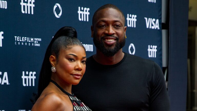 Gabrielle Union and Dwyane Wade at the 2024 Toronto International Film Festival (TIFF) in Toronto, Canada