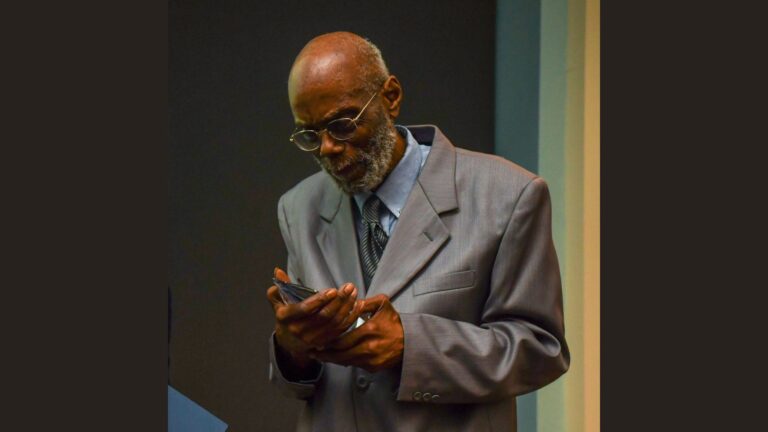 Tyrone Smith at the Philadelphia LGBTQ+ Hall of Fame Awards in December 2024. (Photo: Kelly Burkhardt)